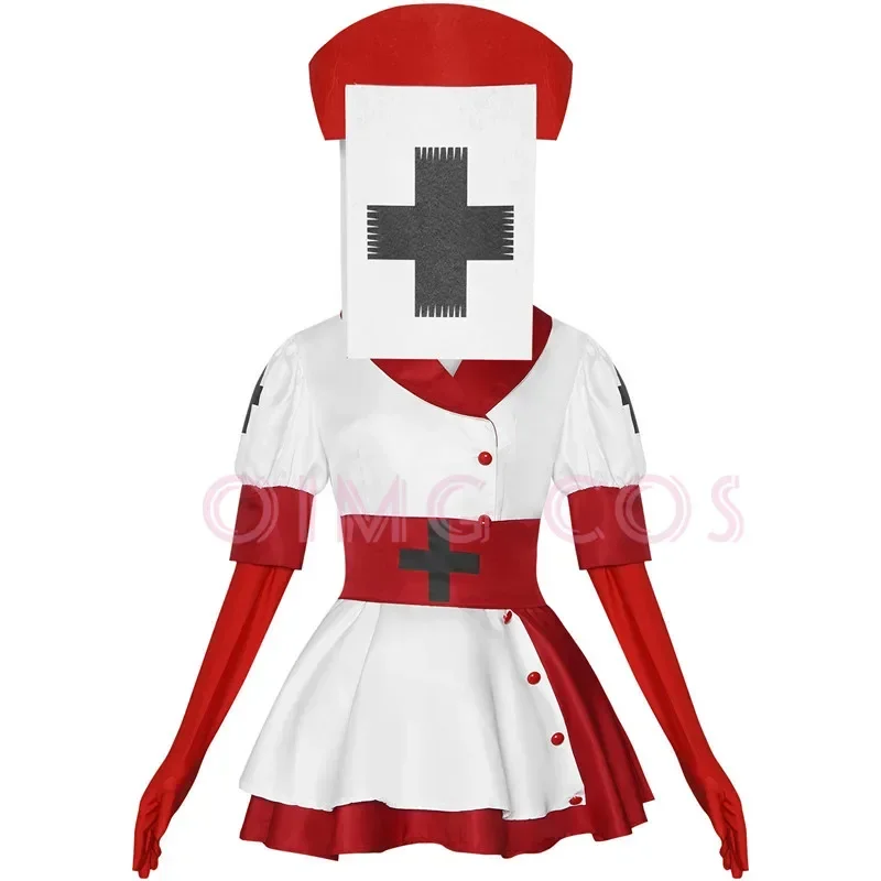 Anime Cosplay Ladies - Disfraz de enfermera cosechadora oscura, uniforme