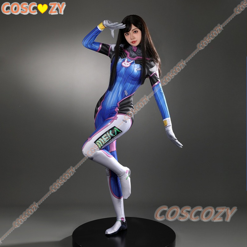 Anime Cosplay Ladies - Traje completo de cosplay de D.Va