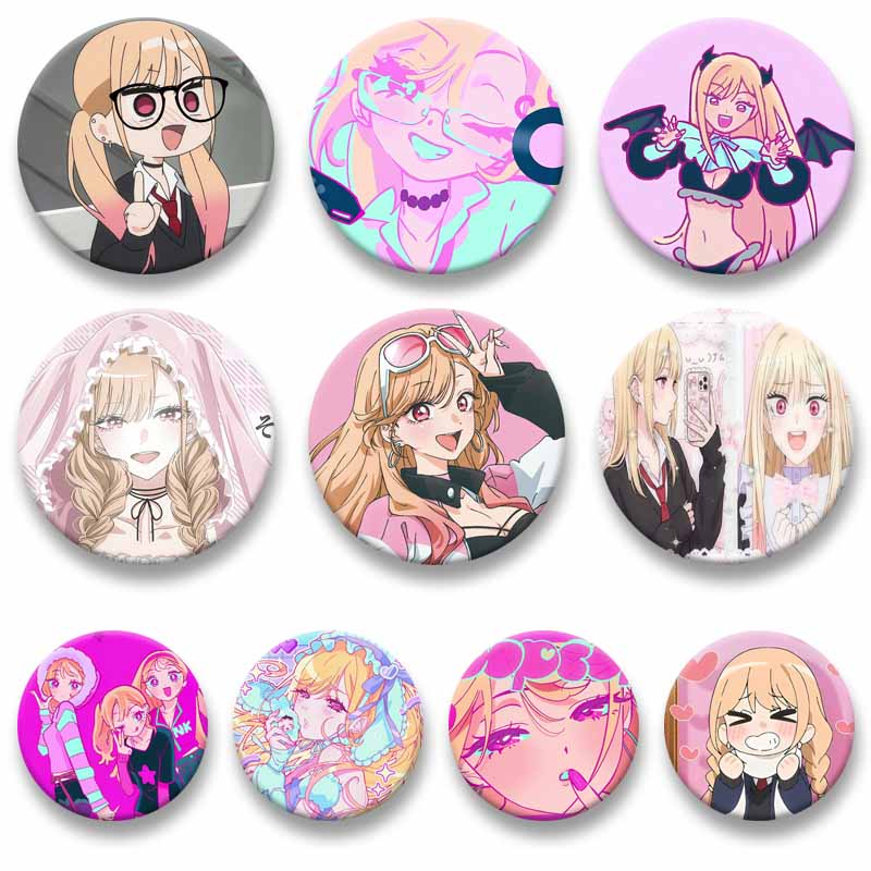 Anime Cosplay Idea - Pin de Esmalte de Anime Lindo
