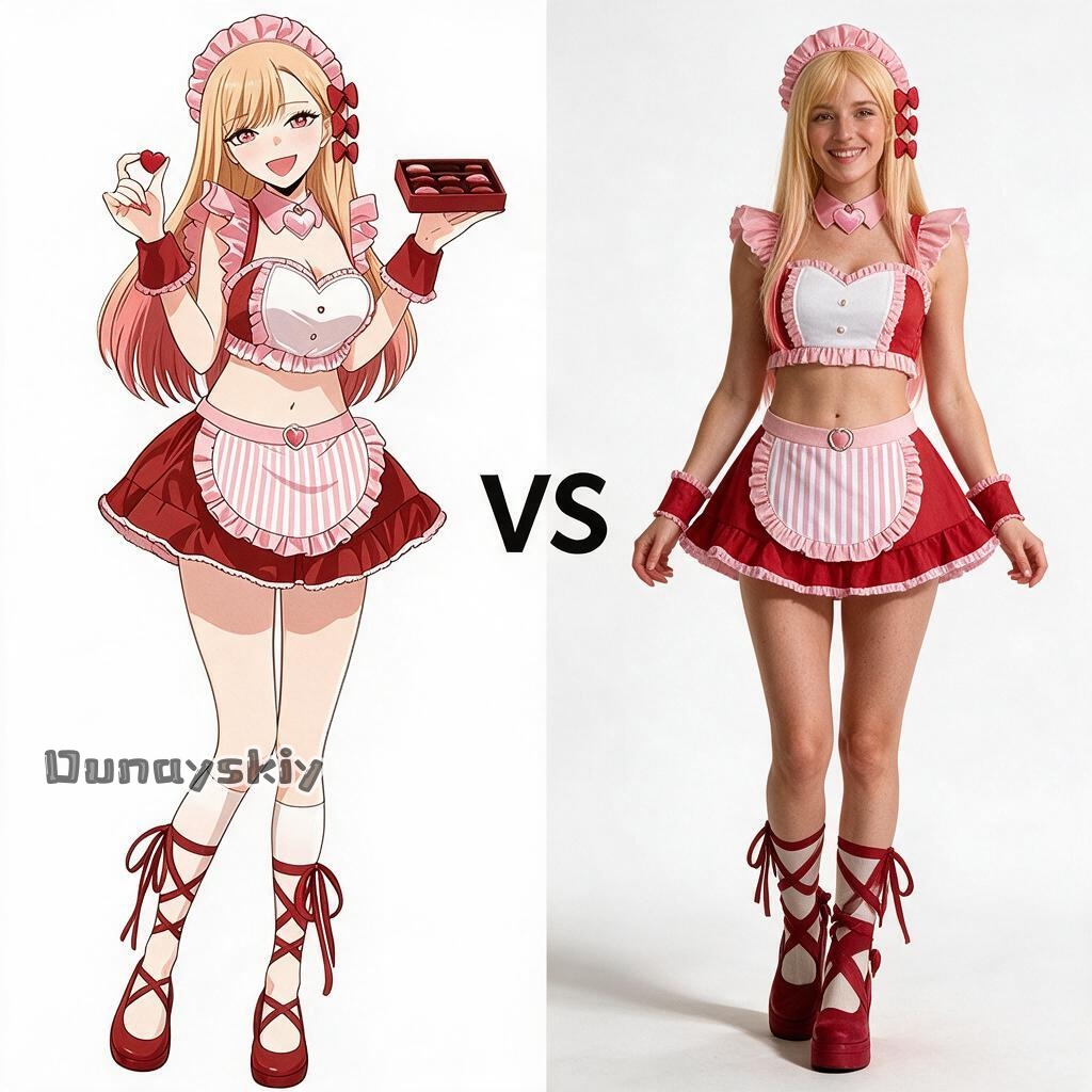 Marin Kitagawa ‌   Disfraz de  - Kitagawa Anime Cosplay reseña y precio