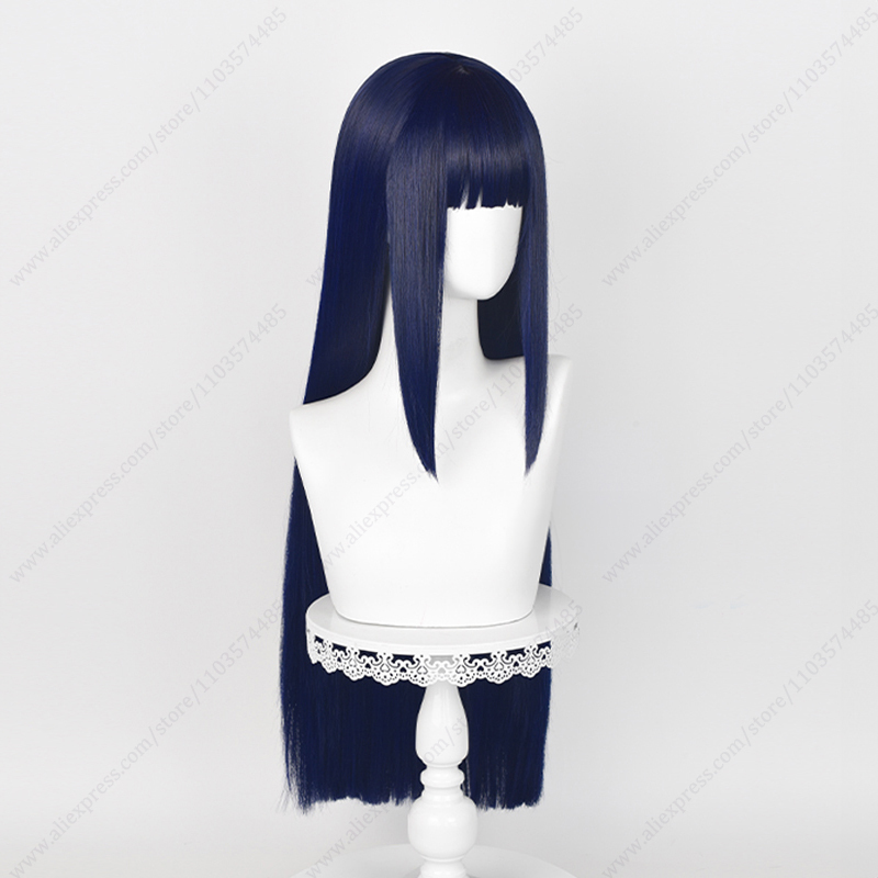 Peluca de cosplay de Hinata Hy - Anime Cosplay Blue Hair reseña y precio