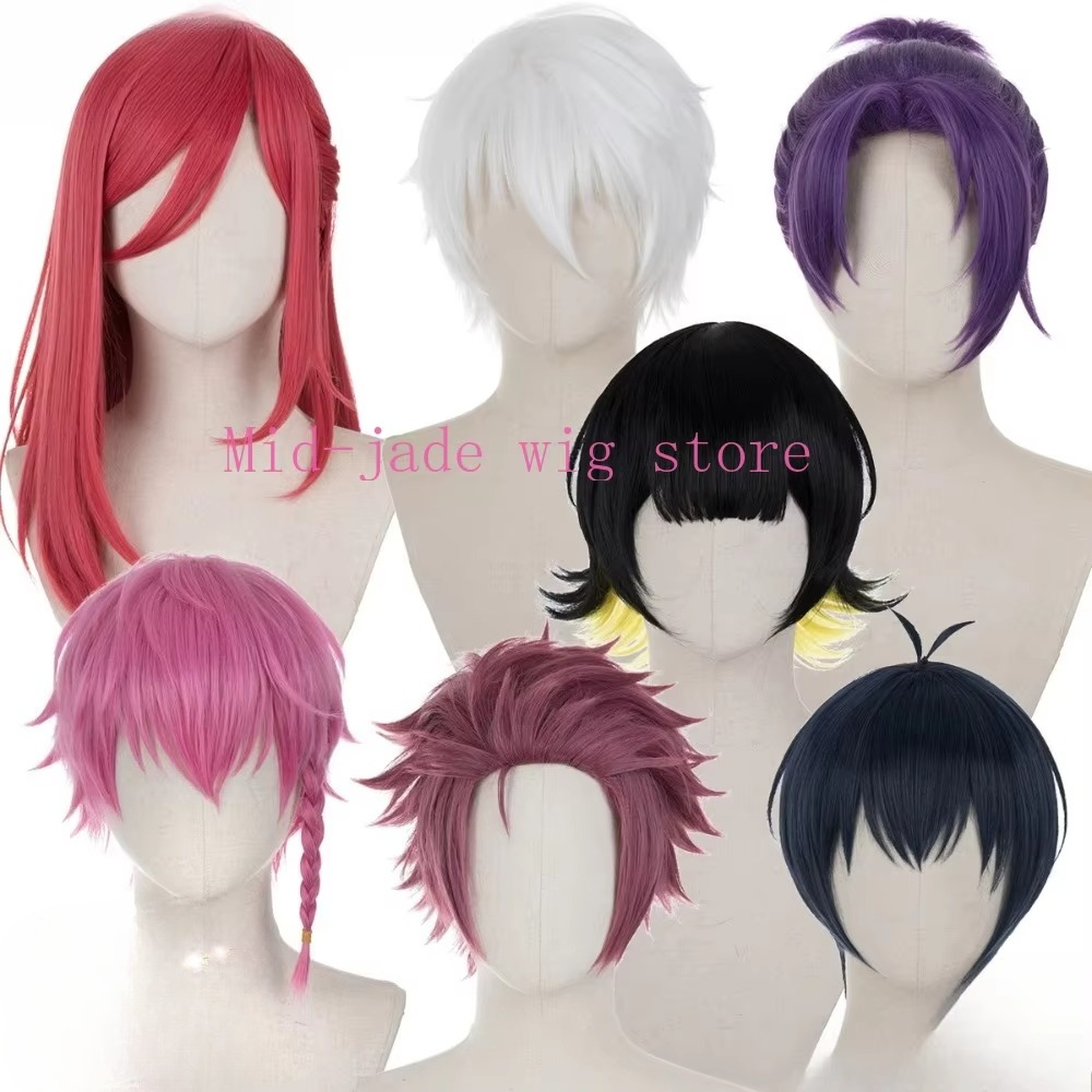 Peluca de Cosplay Sae Itoshi,  - Anime Cosplay Blue Hair reseña y precio