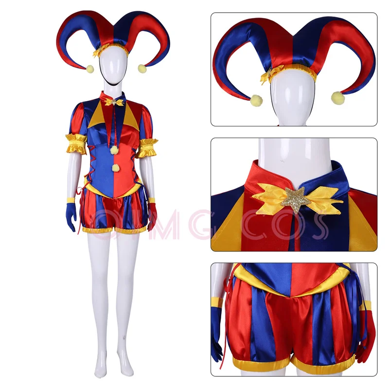 Disfraz de Cosplay de Pomni de - Anime Cosplay Ladies reseña y precio